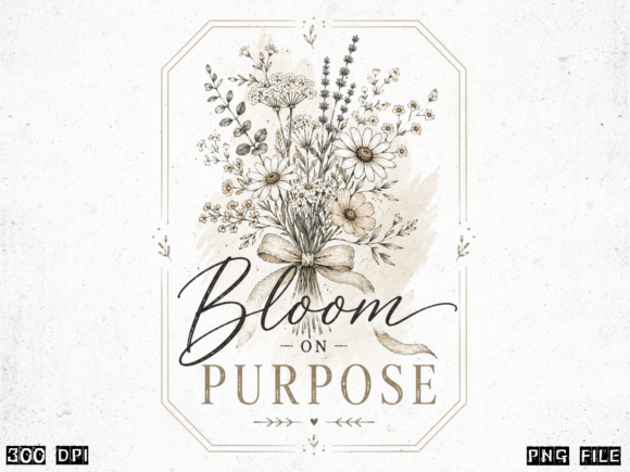 Bloom on Purpose: Vintage Wildflower Designs