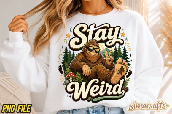 Funny Bigfoot PNG Sublimation: A Guide for Creators