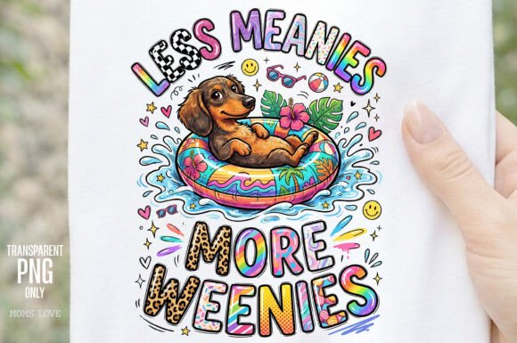Less Means More Weenies PNG: Summer Vibes for Your Brand