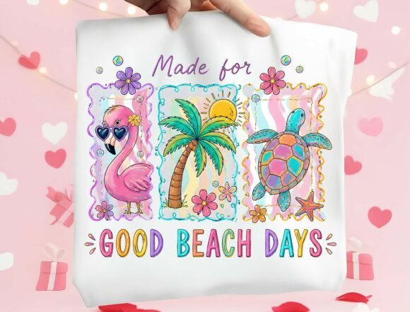 Made for Good Beach Days: A Vibrant PNG for Sun-Soaked Projects