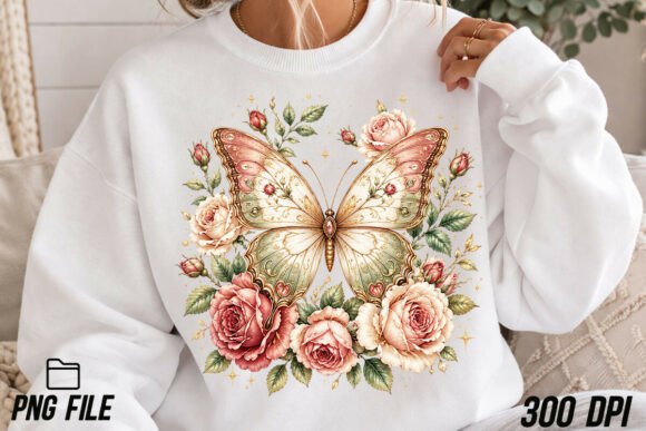 Vintage Butterfly and Roses PNG: A Designer's Guide