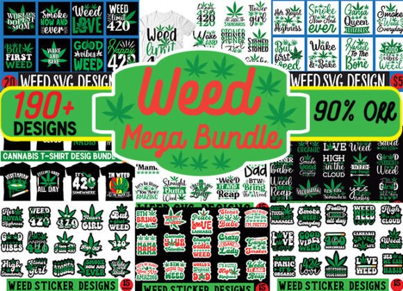 Weed Designs Mega Bundle: Your Complete Creative Toolkit